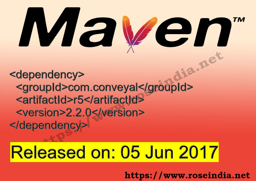 Maven Dependency release