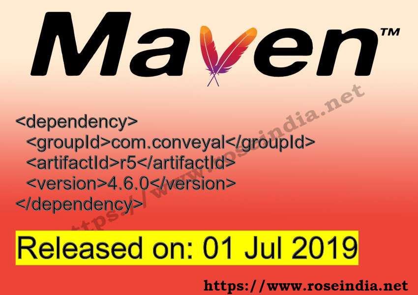 Maven Dependency release