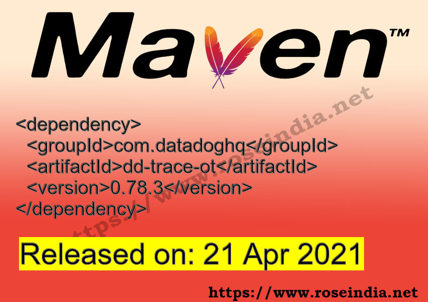 Maven Dependency release