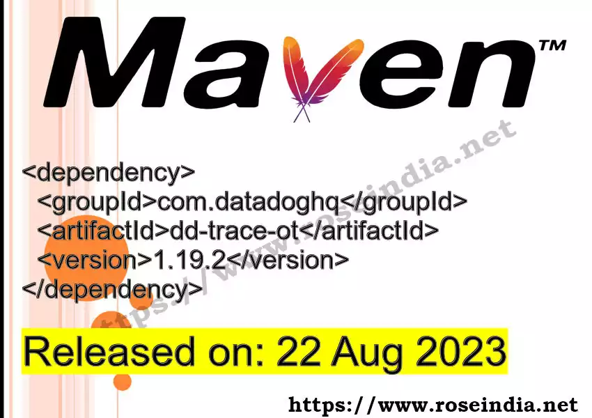 Maven dependency for GROUP_ID - ARTIFACT_ID version VERSION_ID is released. Learn to use ARTIFACT_ID version VERSION_ID in Maven based Java projects