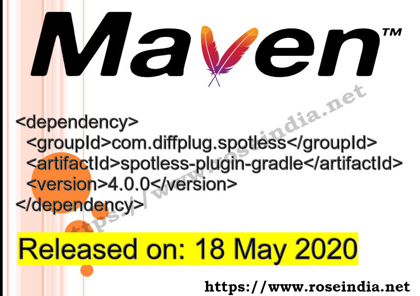 Maven Dependency release