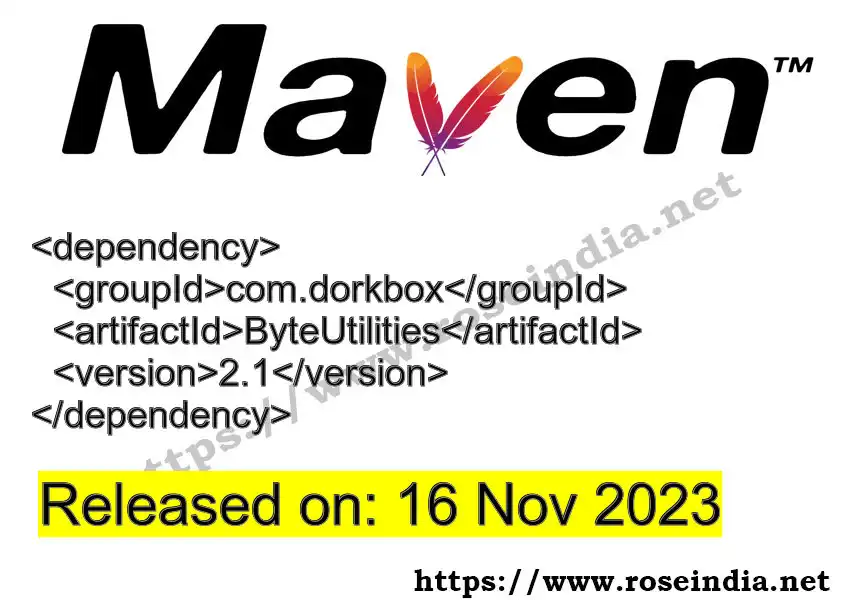 Maven dependency for GROUP_ID - ARTIFACT_ID version VERSION_ID is released. Learn to use ARTIFACT_ID version VERSION_ID in Maven based Java projects