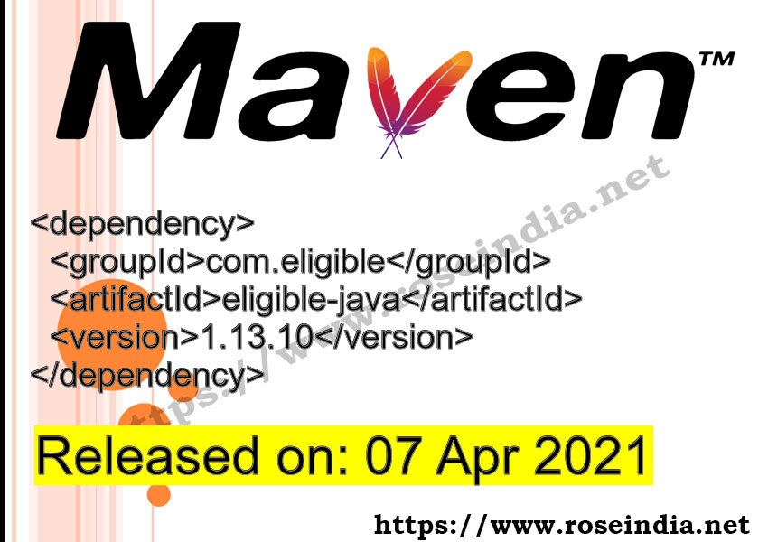 Maven Dependency release