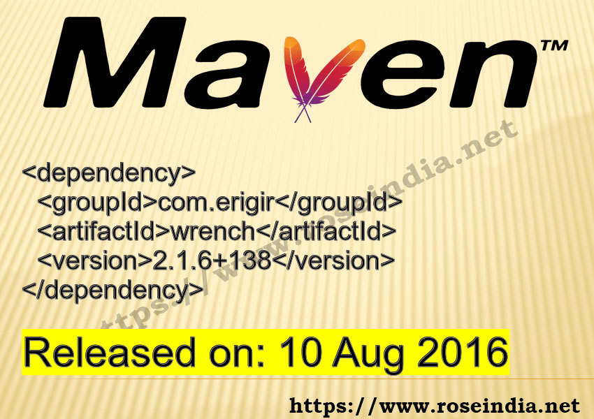 Maven Dependency release