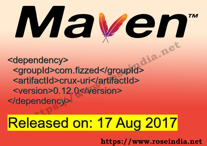 Maven Dependency release