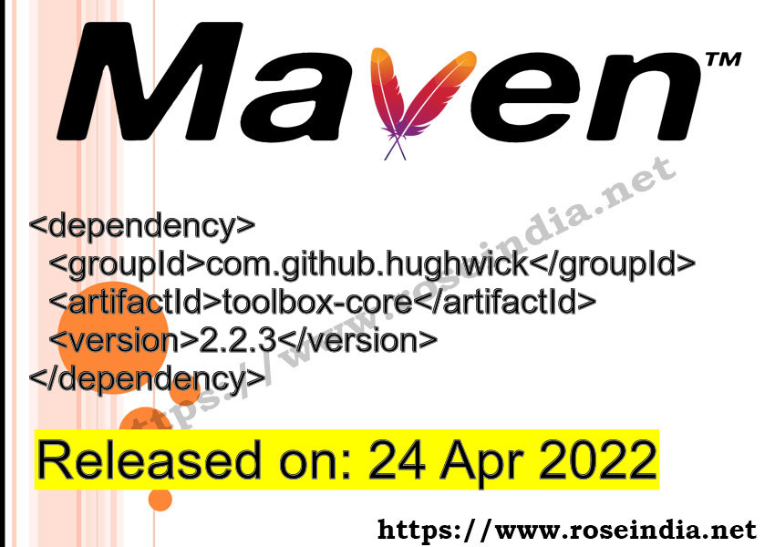 Maven Dependency release