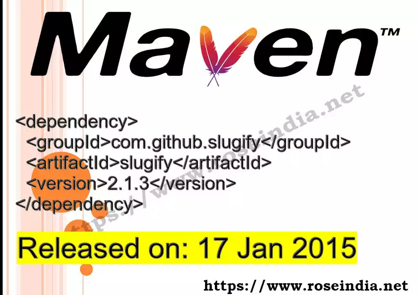 Maven dependency for GROUP_ID - ARTIFACT_ID version VERSION_ID is released. Learn to use ARTIFACT_ID version VERSION_ID in Maven based Java projects