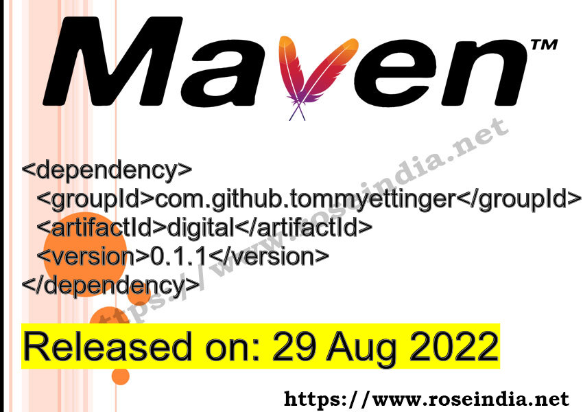 Maven Dependency release