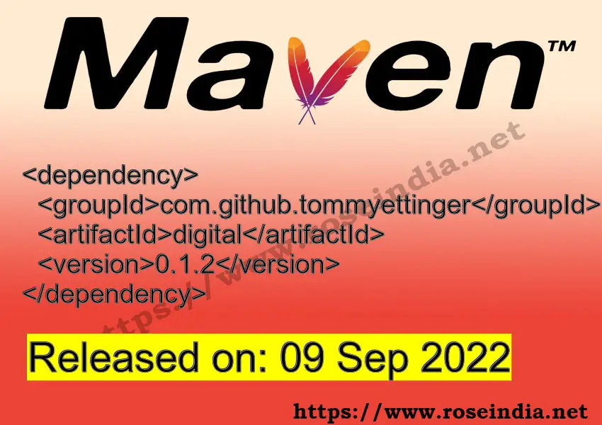 Maven Dependency release