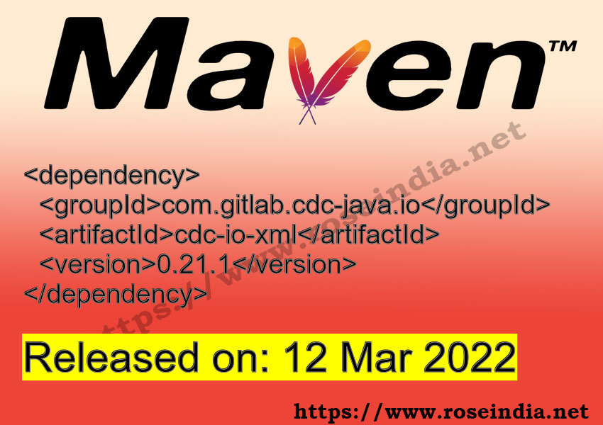 Maven Dependency release