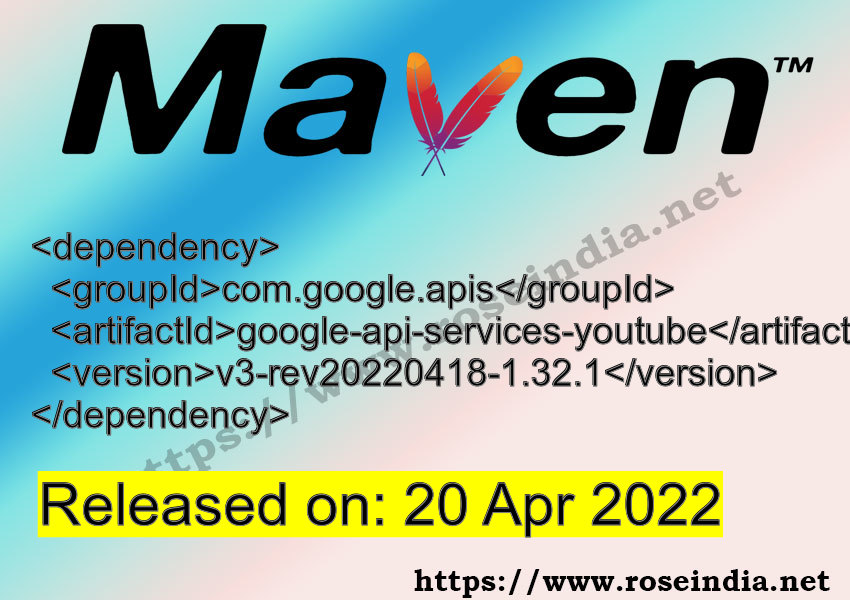 Maven Dependency release