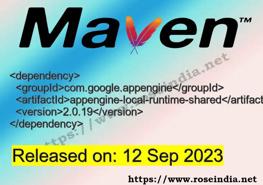 Maven dependency for GROUP_ID - ARTIFACT_ID version VERSION_ID is released. Learn to use ARTIFACT_ID version VERSION_ID in Maven based Java projects