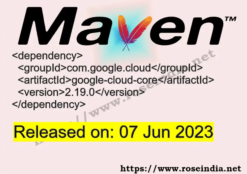 Maven dependency for GROUP_ID - ARTIFACT_ID version VERSION_ID is released. Learn to use ARTIFACT_ID version VERSION_ID in Maven based Java projects