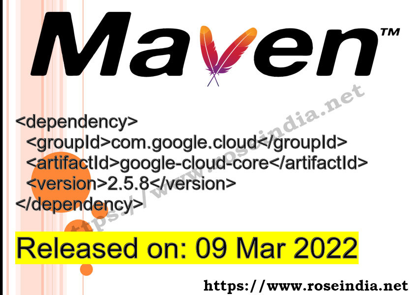Maven Dependency release