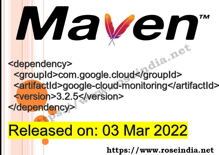 Maven Dependency release