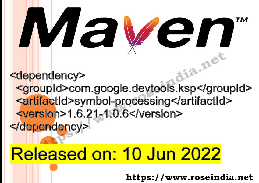 Maven dependency for com.google.devtools.ksp - symbol-processing ...