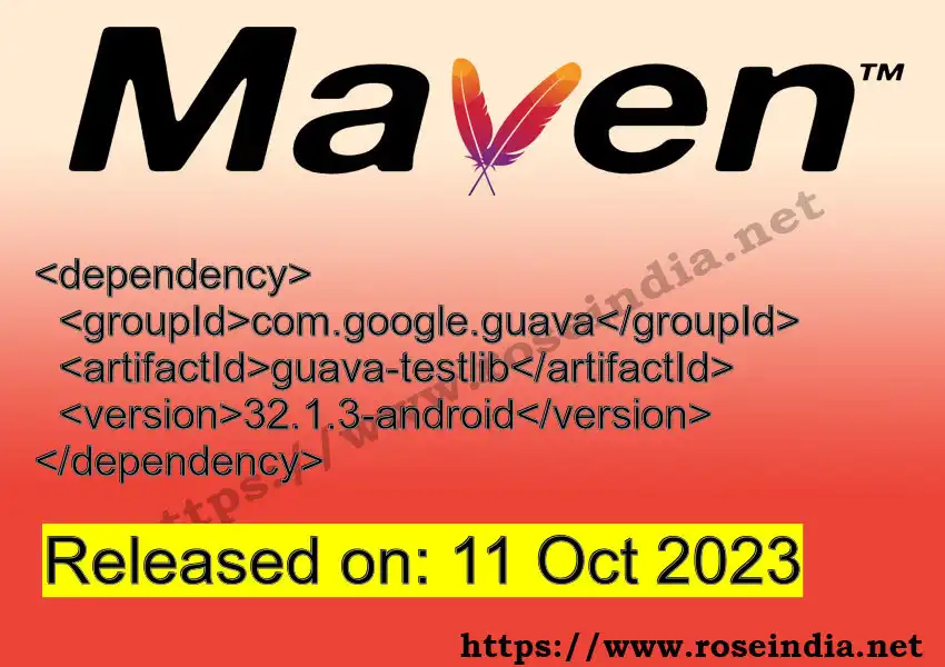 Maven dependency for GROUP_ID - ARTIFACT_ID version VERSION_ID is released. Learn to use ARTIFACT_ID version VERSION_ID in Maven based Java projects