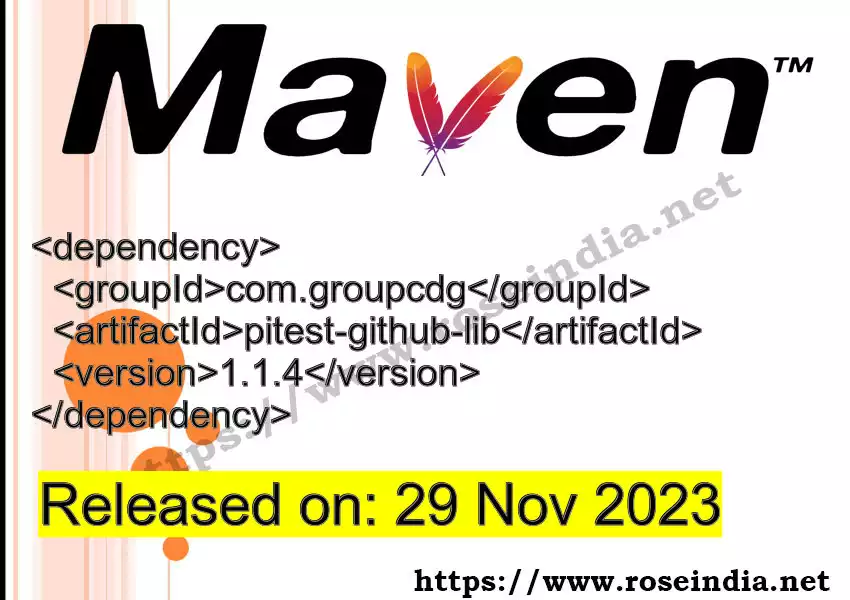 Maven dependency for GROUP_ID - ARTIFACT_ID version VERSION_ID is released. Learn to use ARTIFACT_ID version VERSION_ID in Maven based Java projects