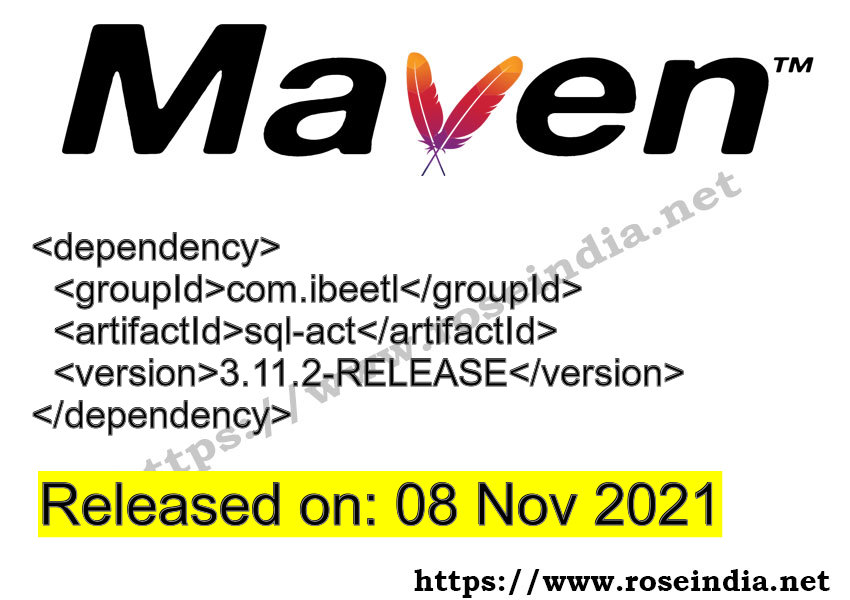 Maven Dependency release