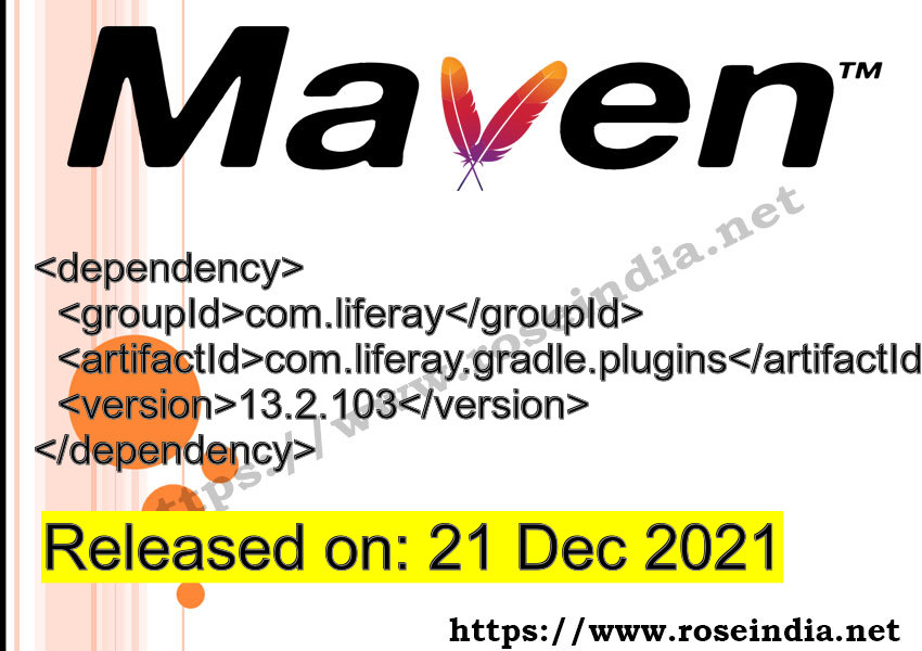 Maven Dependency release