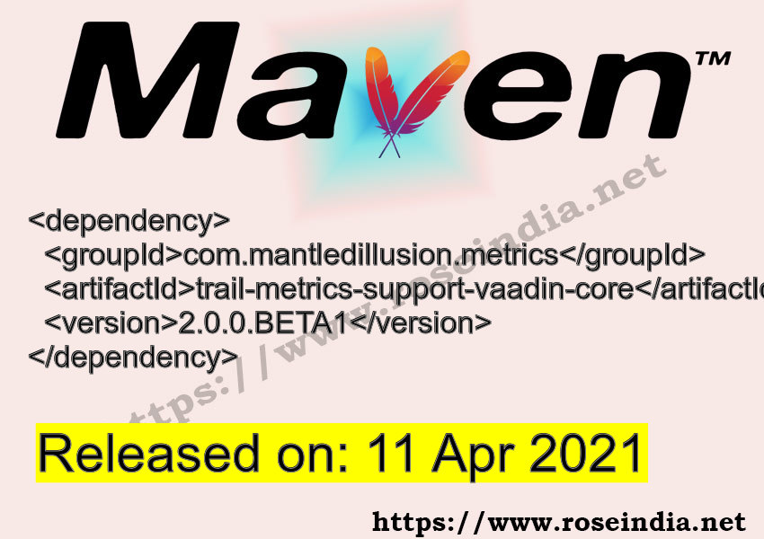 Maven Dependency release