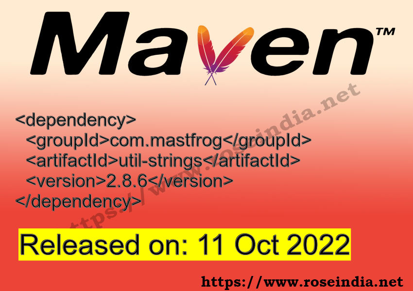 Maven Dependency release