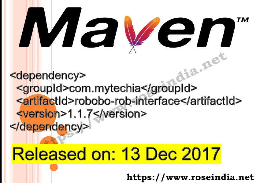 Maven Dependency release