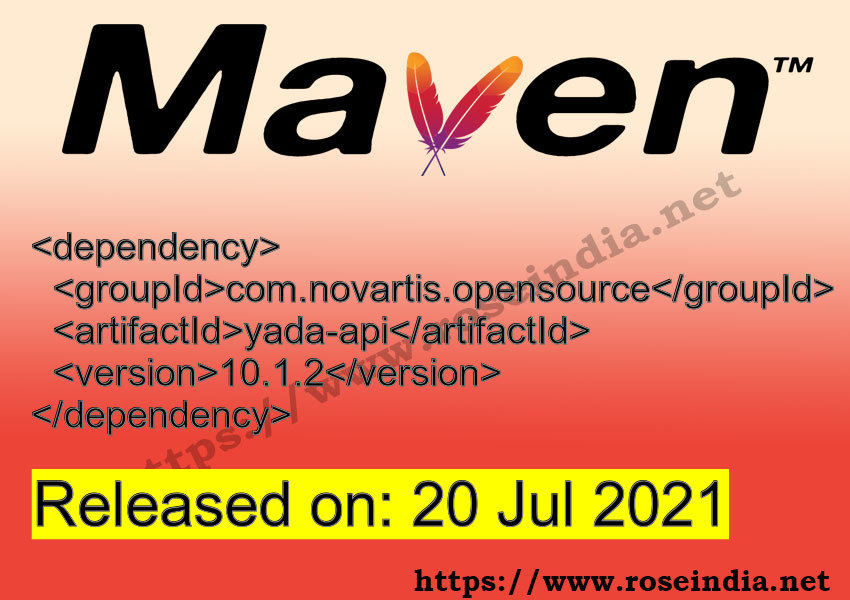 Maven Dependency release