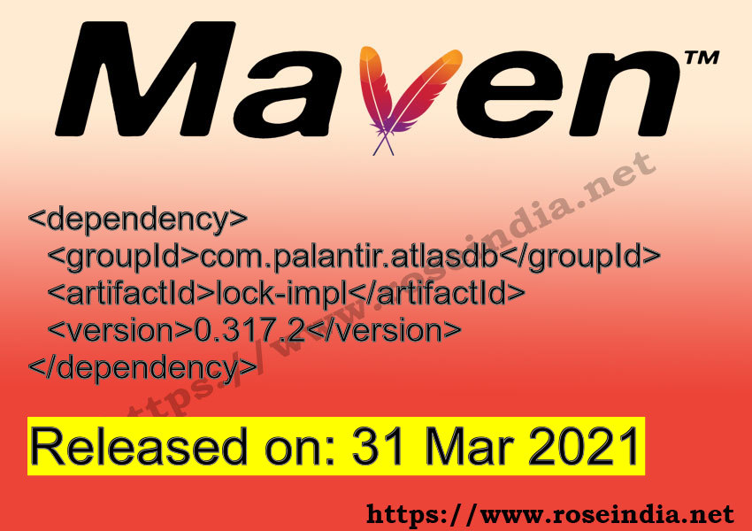 Maven Dependency release