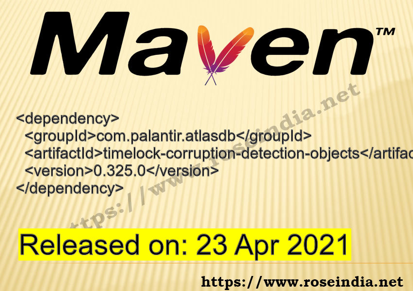Maven Dependency release