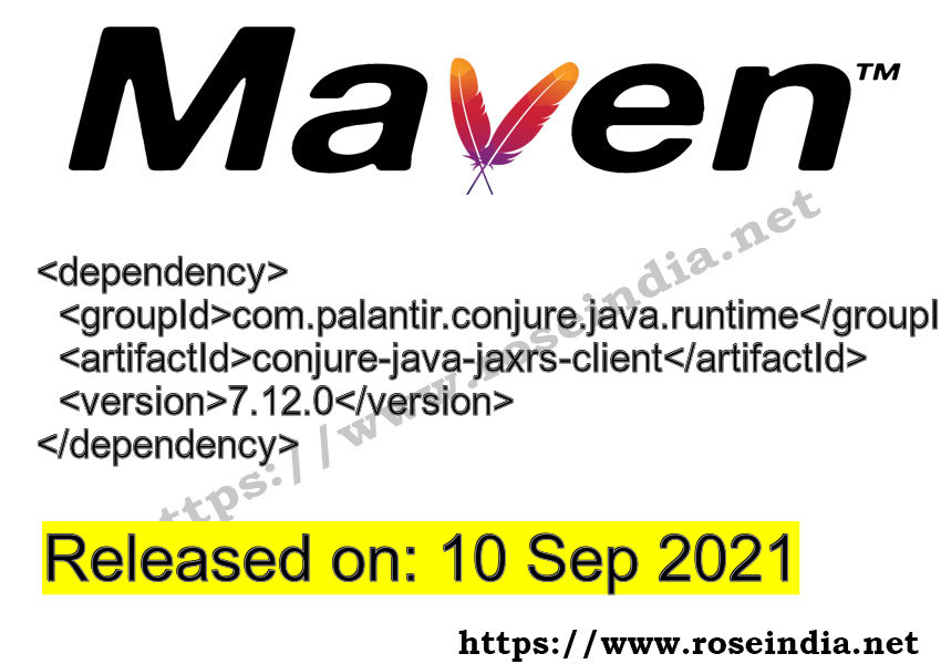Maven Dependency release