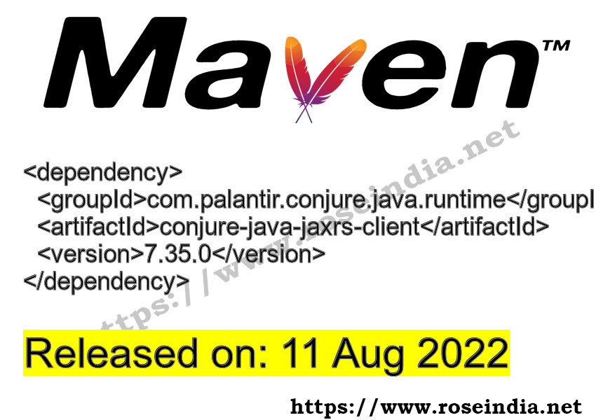 Maven Dependency release