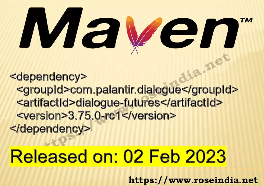 Maven dependency for GROUP_ID - ARTIFACT_ID version VERSION_ID is released. Learn to use ARTIFACT_ID version VERSION_ID in Maven based Java projects
