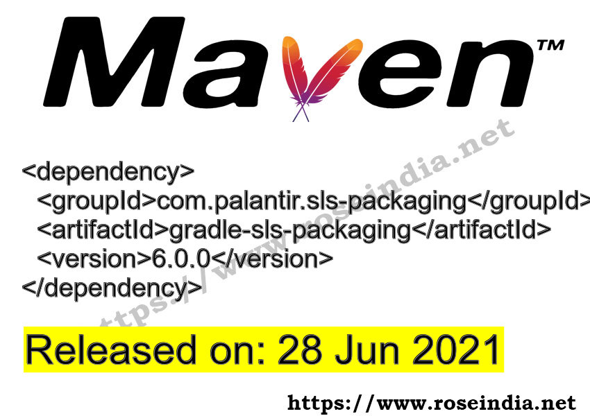 Maven Dependency release