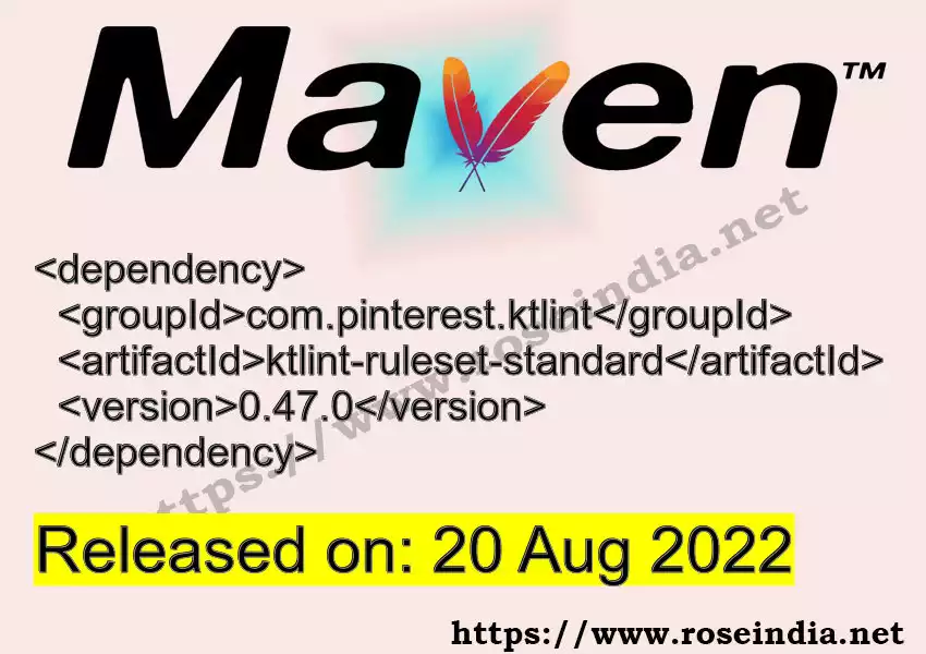 Maven dependency for GROUP_ID - ARTIFACT_ID version VERSION_ID is released. Learn to use ARTIFACT_ID version VERSION_ID in Maven based Java projects