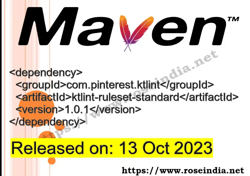 Maven dependency for GROUP_ID - ARTIFACT_ID version VERSION_ID is released. Learn to use ARTIFACT_ID version VERSION_ID in Maven based Java projects