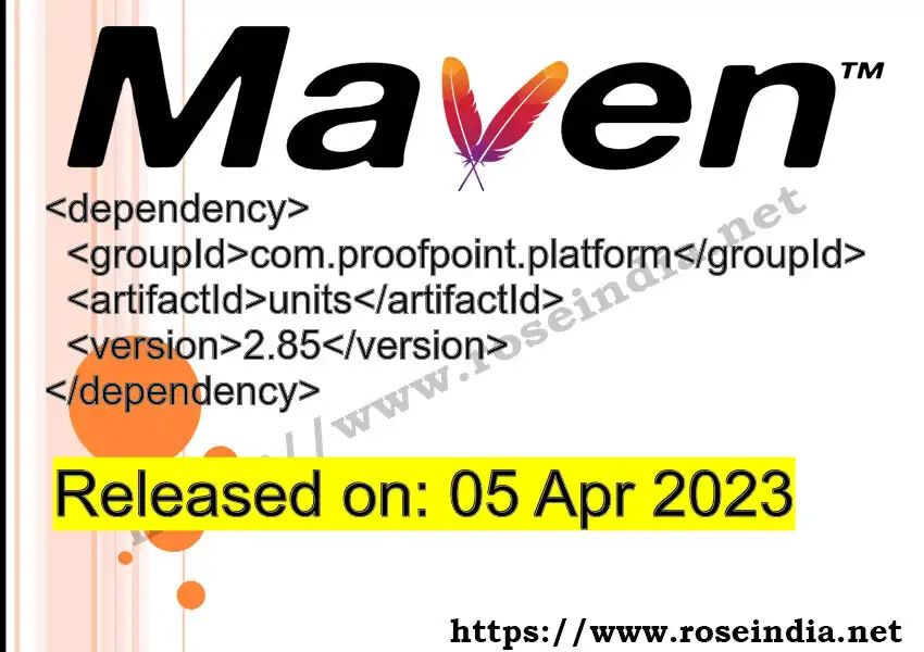 Maven dependency for GROUP_ID - ARTIFACT_ID version VERSION_ID is released. Learn to use ARTIFACT_ID version VERSION_ID in Maven based Java projects