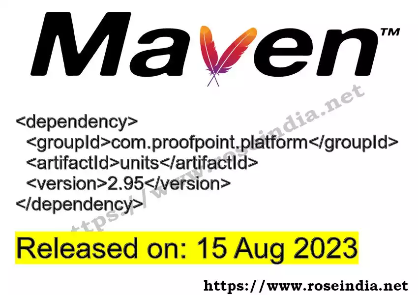 Maven dependency for GROUP_ID - ARTIFACT_ID version VERSION_ID is released. Learn to use ARTIFACT_ID version VERSION_ID in Maven based Java projects