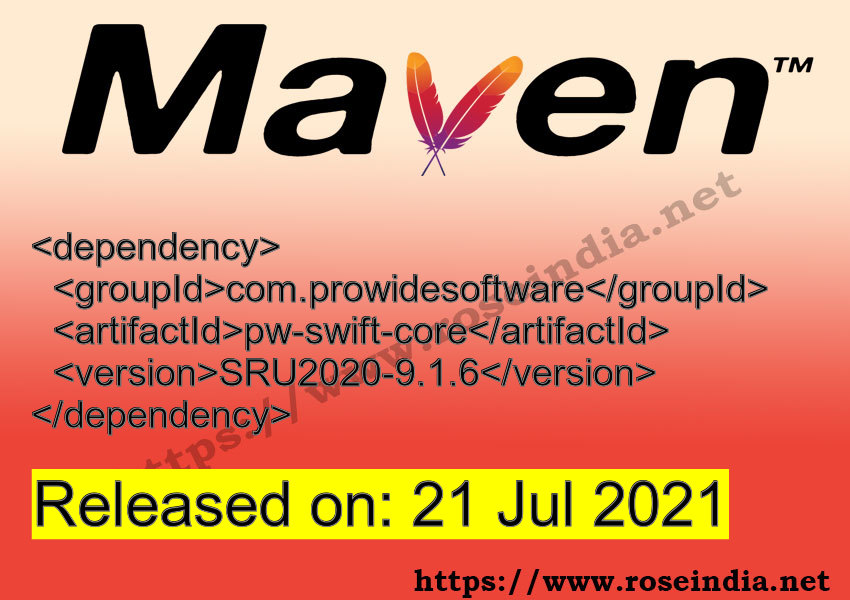Maven Dependency release