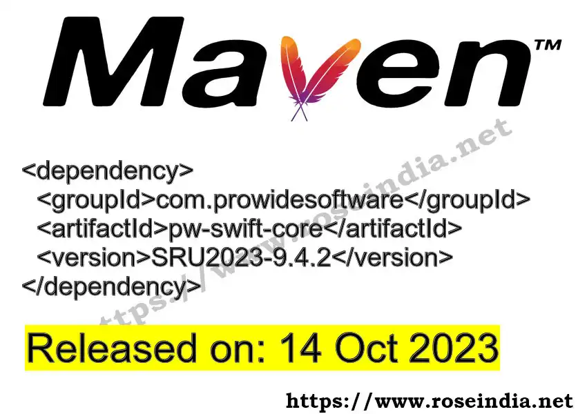 Maven dependency for  GROUP_ID - ARTIFACT_ID version VERSION_ID is released. Learn to use  ARTIFACT_ID version VERSION_ID in Maven based Java projects