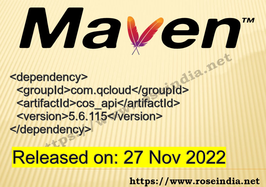 Maven Dependency release