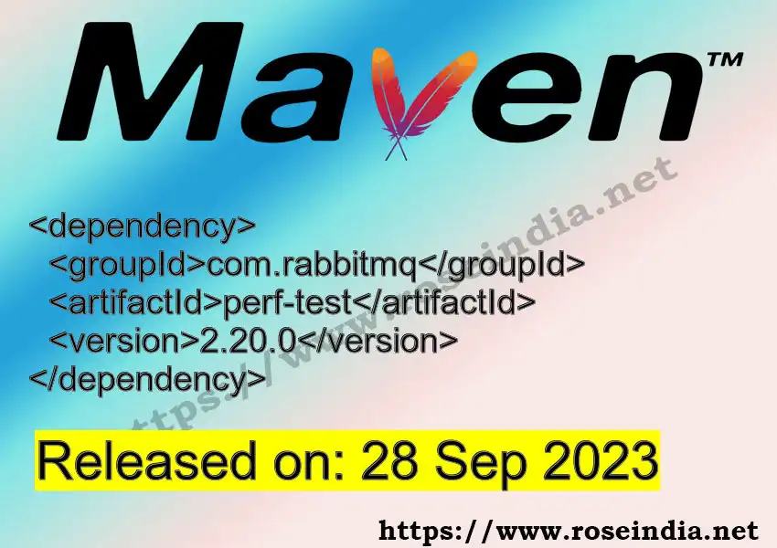 Maven dependency for GROUP_ID - ARTIFACT_ID version VERSION_ID is released. Learn to use ARTIFACT_ID version VERSION_ID in Maven based Java projects