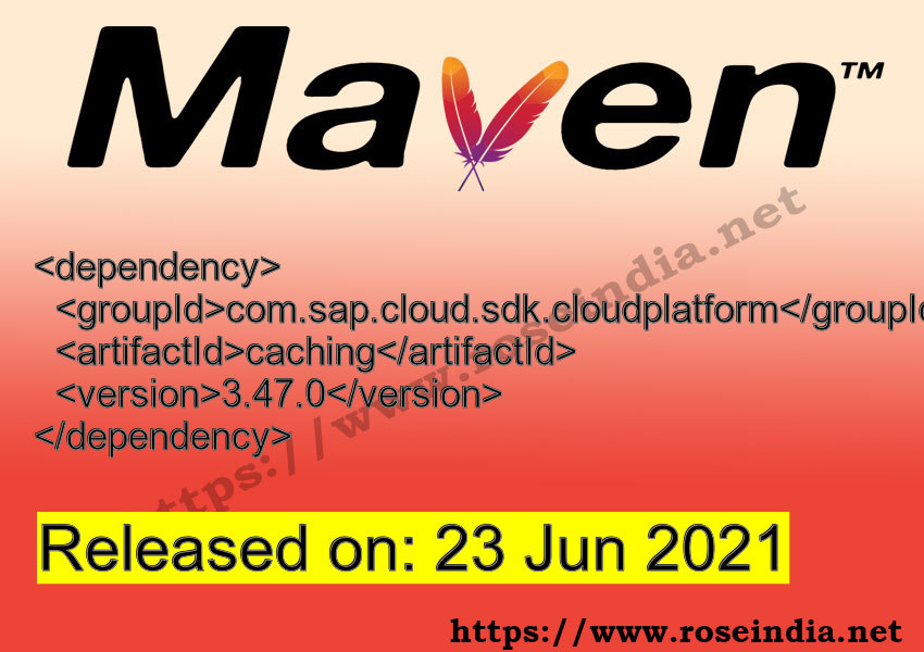 Maven Dependency release