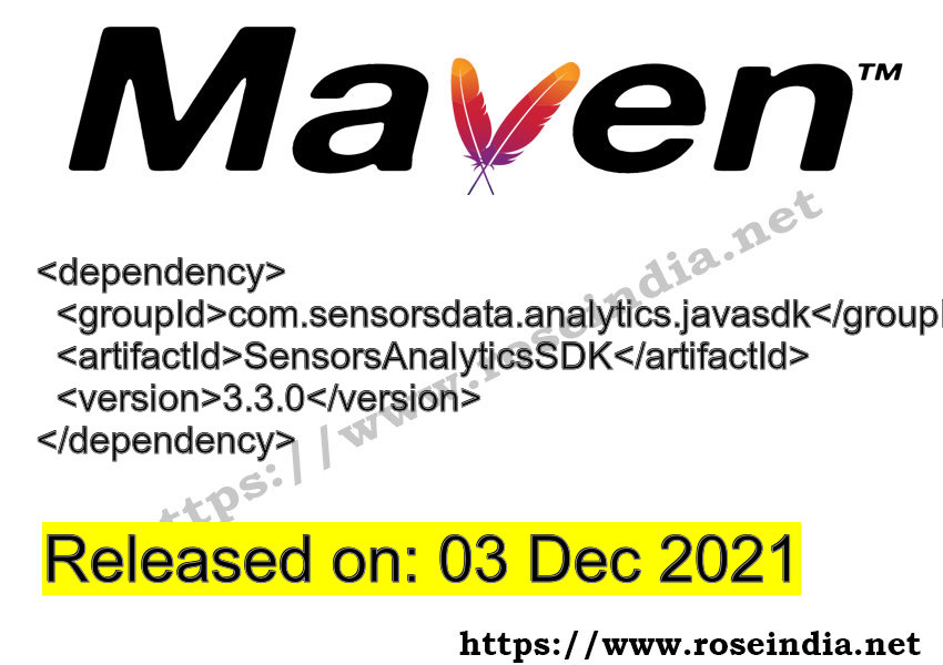 Maven Dependency release