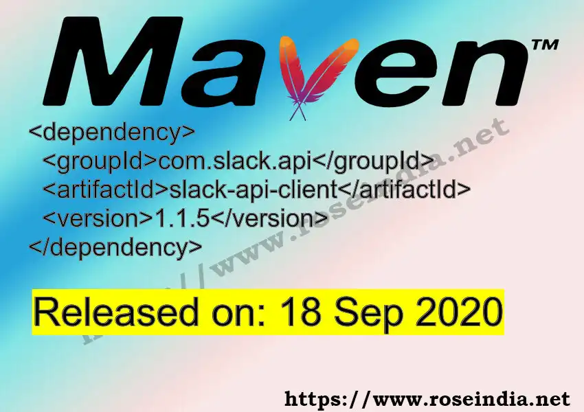 Maven dependency for GROUP_ID - ARTIFACT_ID version VERSION_ID is released. Learn to use ARTIFACT_ID version VERSION_ID in Maven based Java projects