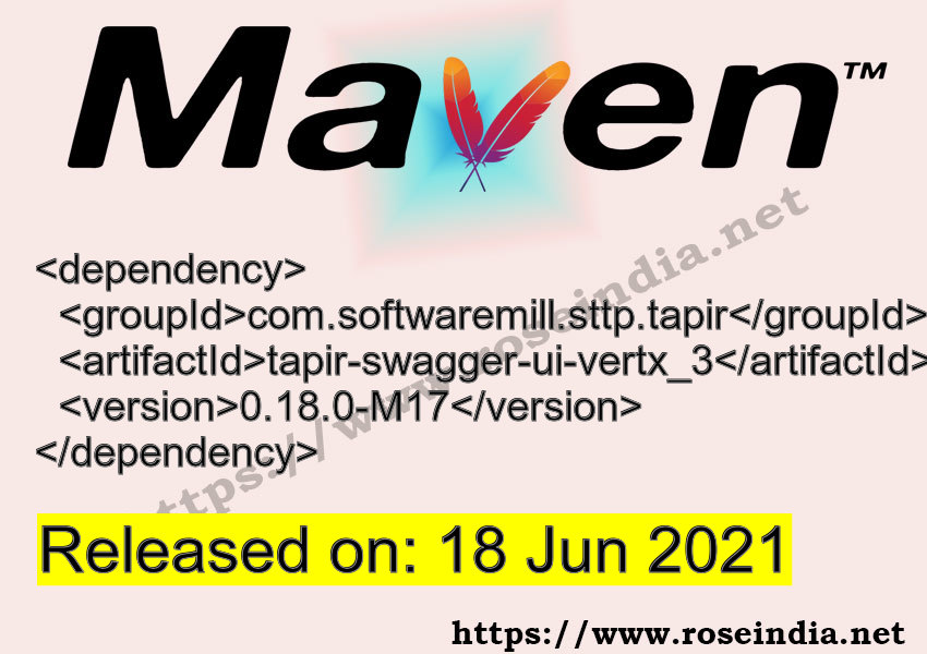 Maven Dependency release