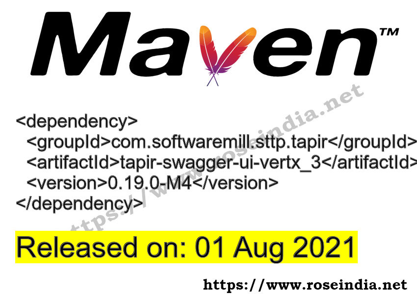 Maven Dependency release