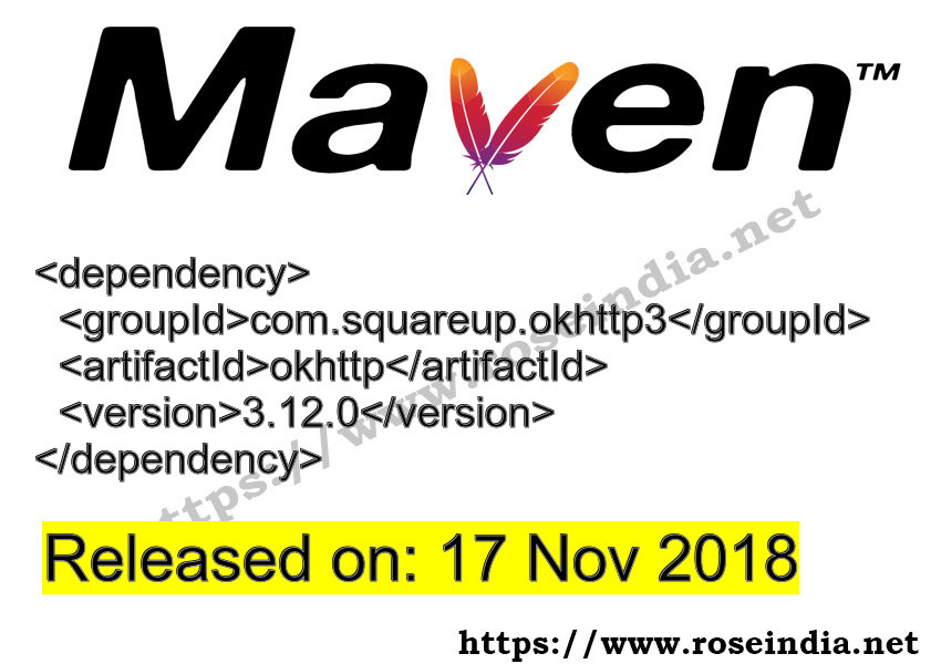 Maven Dependency release