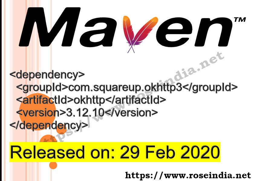 Maven Dependency release