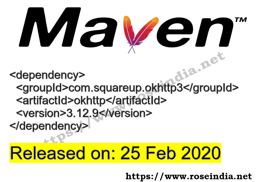 Maven Dependency release